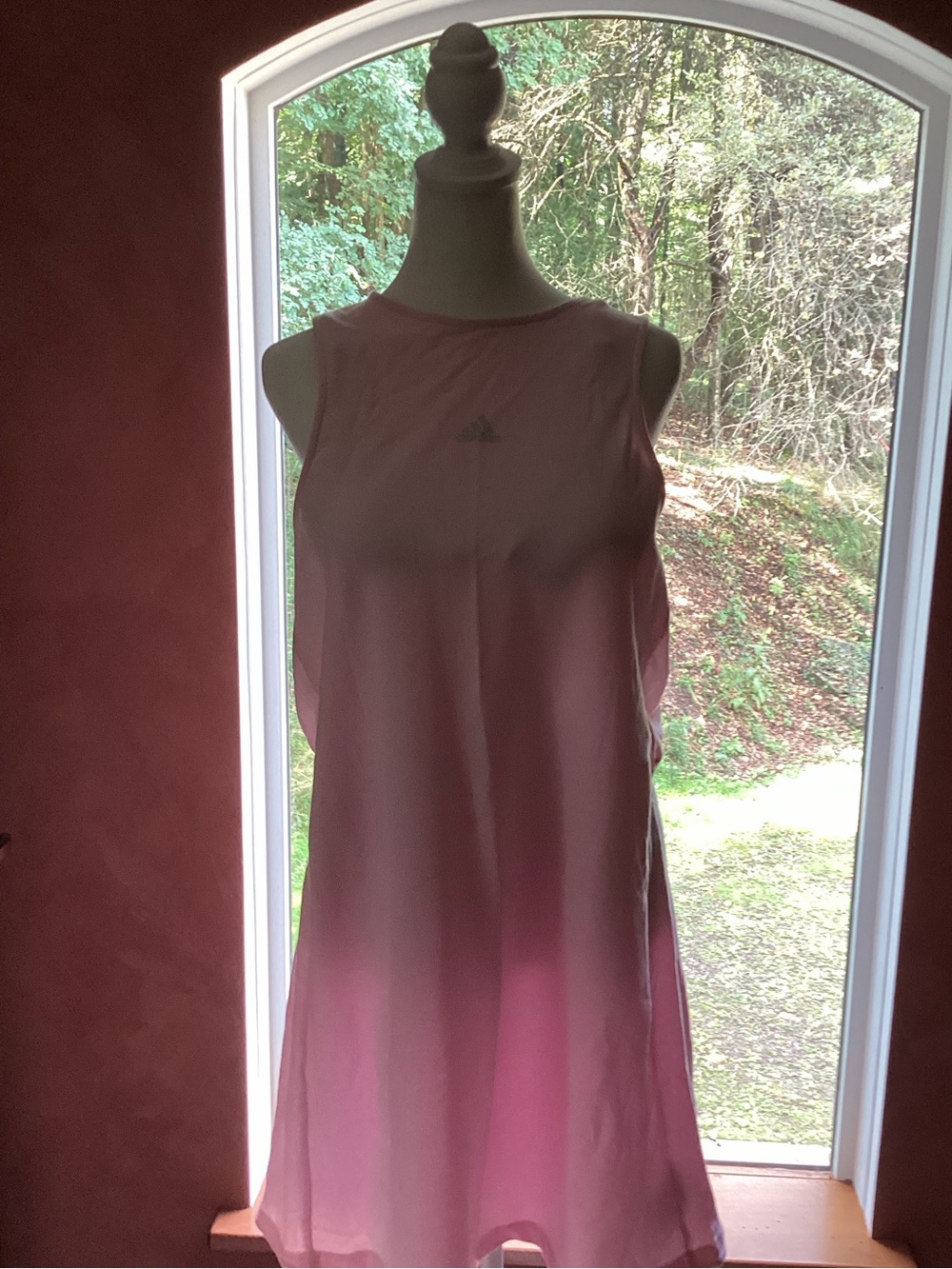 adidas Blush Pink Sleeveless Mini Dress